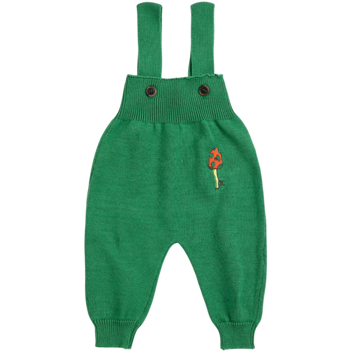 Bobo Choses Green Mush Monster Stickad Overall