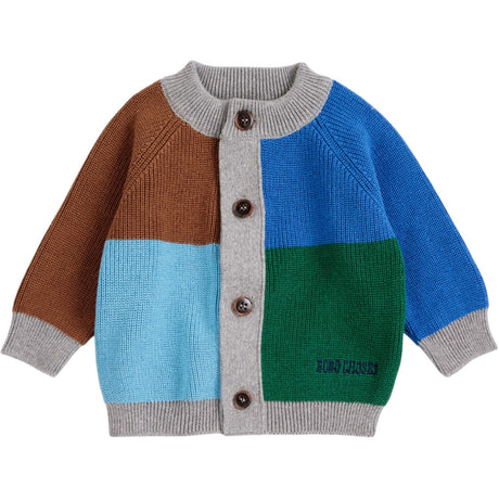 Bobo Choses Multicolor Bobo Choses Färg Block Cardigan