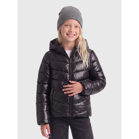 kids ONLY Black Kogkajsa Lys Quilt Huva Jkt Otw Noos