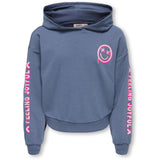 kids ONLY Vintage Indigo Carefree Kogsmile Life L/S Huva Ub Swt Noos