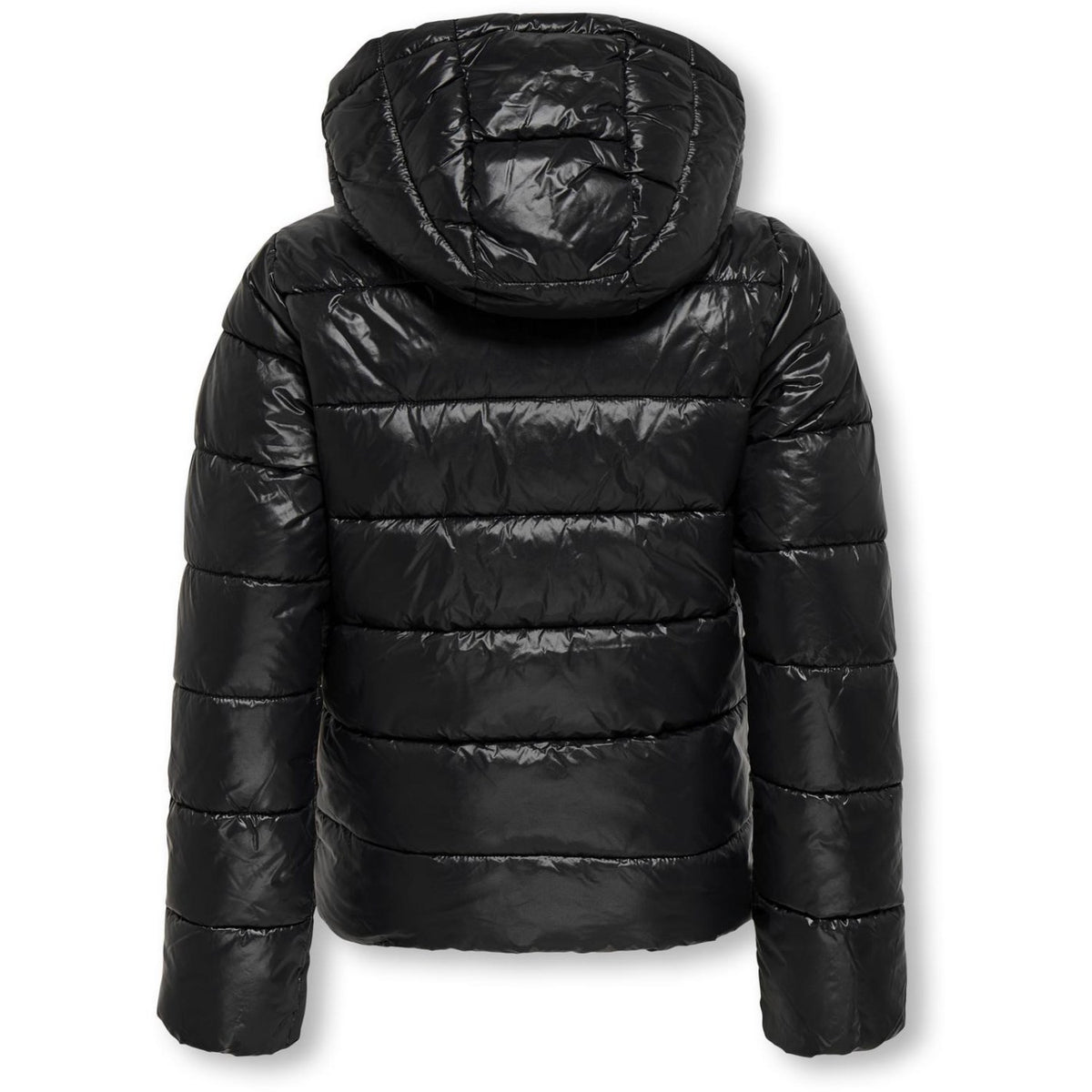 kids ONLY Black Kogkajsa Lys Quilt Huva Jkt Otw Noos