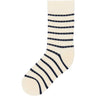 minipop® Navy/Off White Minipop Bambu Strumpor Stripe