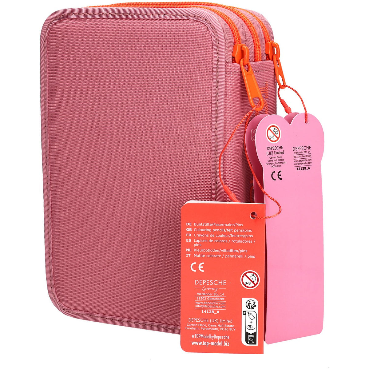 TOPModel Pin It Trippel Pennfodral Med Silicone Charms