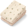 LIEWOOD Mini Leo / Mini Peach Mix Lewis Muslin Cloth 2-Pack