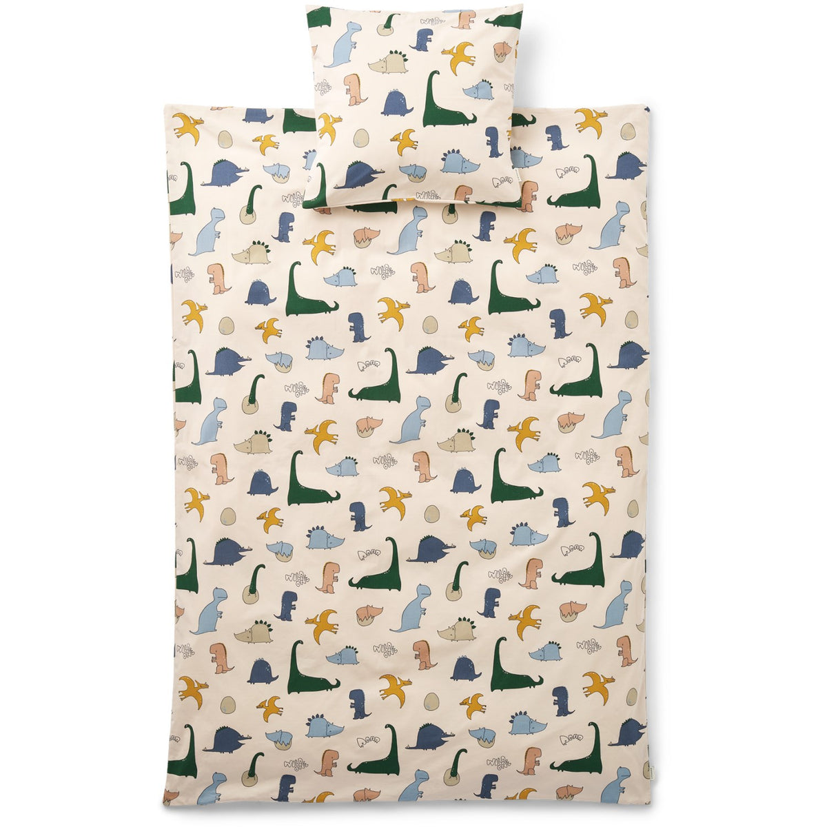 LIEWOOD Dino Roar / Sandy Ingeborg Junior Printed Sängkläder