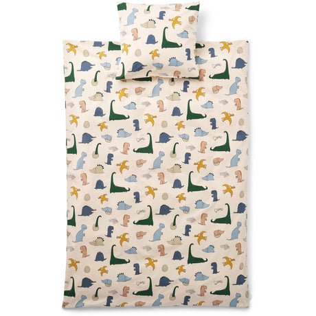 LIEWOOD Dino Roar / Sandy Ingeborg Junior Printed Sängkläder