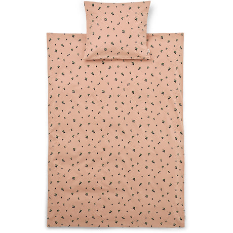 LIEWOOD Mini Berry / Pale Tuscany Carl Voksen Printed Sängkläder