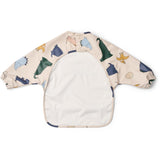 LIEWOOD Dino Roar / Sandy Merle Printed Cape Haklapp