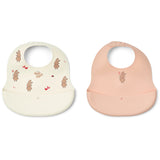 LIEWOOD Wild Child / Rosey Ember Printed Haklapp 2-pack