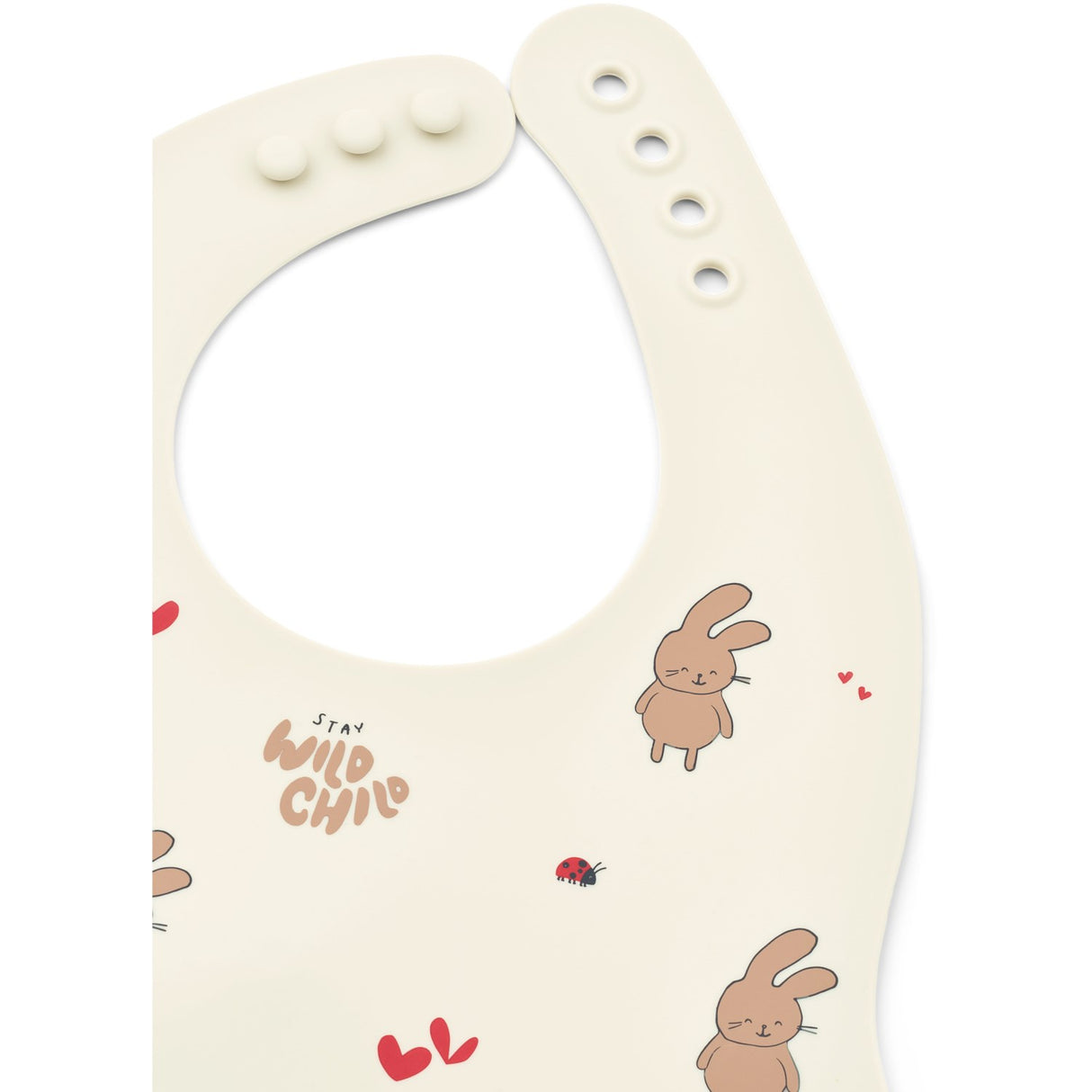LIEWOOD Wild Child / Rosey Ember Printed Haklapp 2-pack