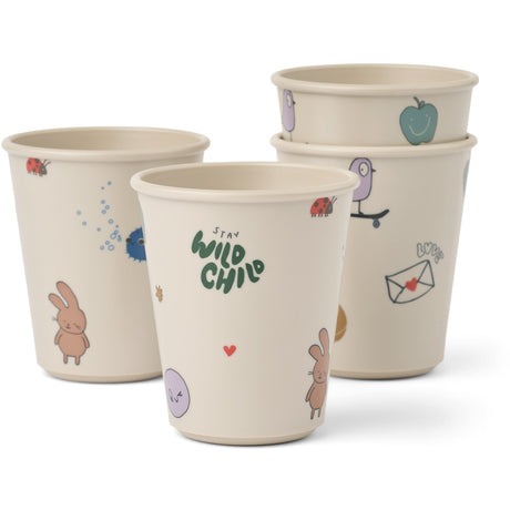 LIEWOOD Tamtam / Sandy Lana Kopp 4-Pack