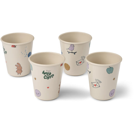 LIEWOOD Tamtam / Sandy Lana Kopp 4-Pack