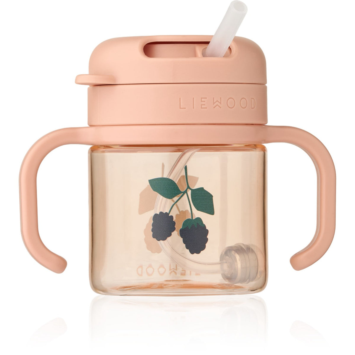 LIEWOOD Berry / Pale Tuscany Kai Tritan Strån Kopp 280ml
