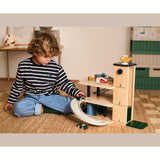 LIEWOOD Beach Blue Multi Mix Jordy Wooden Multi Leg Parking Tower