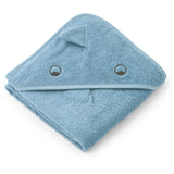 LIEWOOD Beach Blue Albert Dino Hooded Handduk