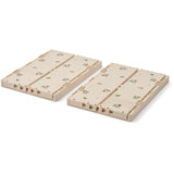 LIEWOOD Peach / Sea Shell Weston Printed Förvaring Låda M 2-pack