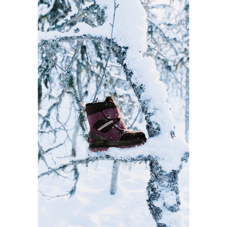 Ecco Black/Mauve/Black Biom Hike I Højt Stövlar 2X