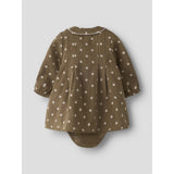 Lil'Atelier Teak Nbfhulla Ls Loose Body Klänning Lil