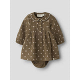 Lil'Atelier Teak Nbfhulla Ls Loose Body Klänning Lil
