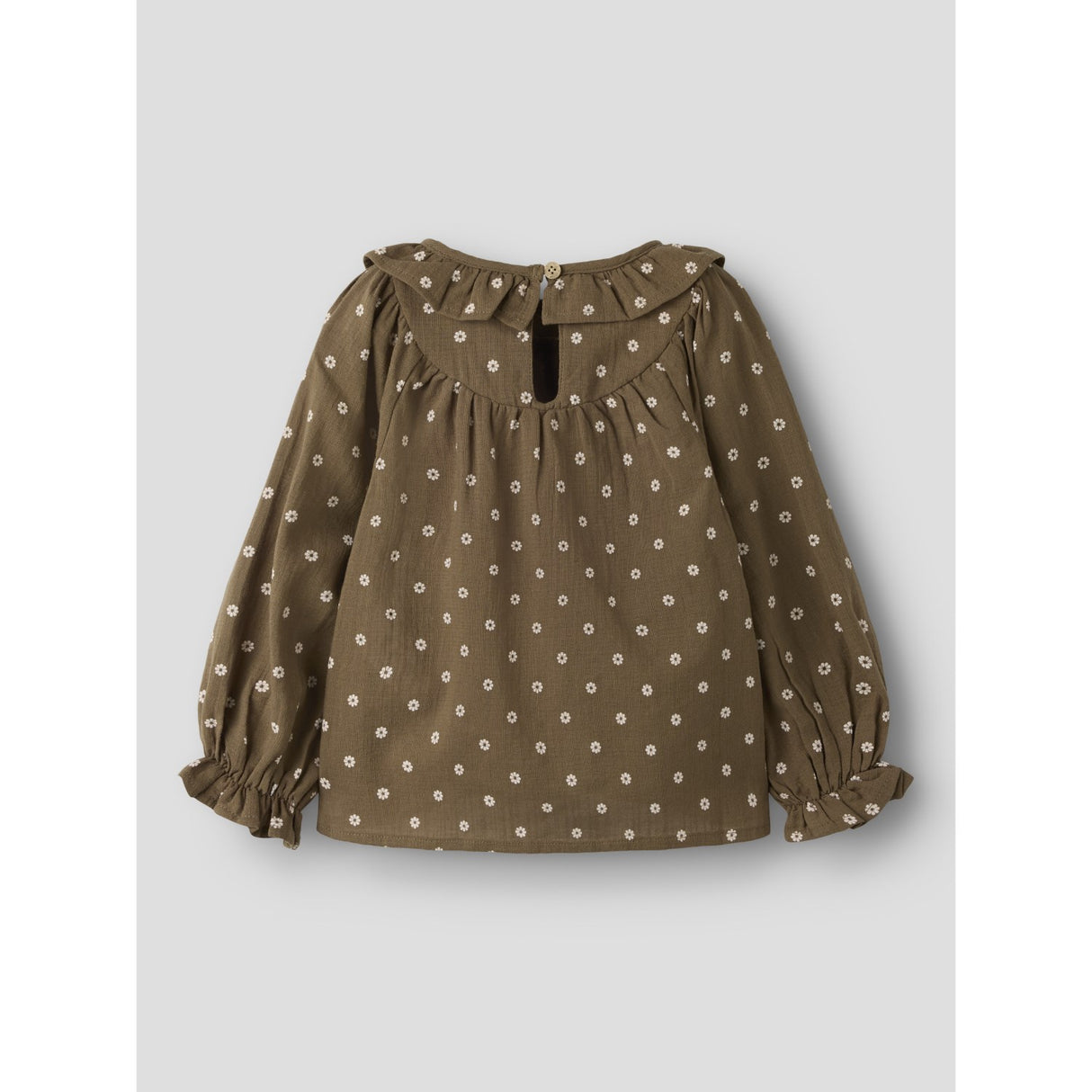 Lil'Atelier Teak Nmfhulla Ls Loose Skjorta Lil