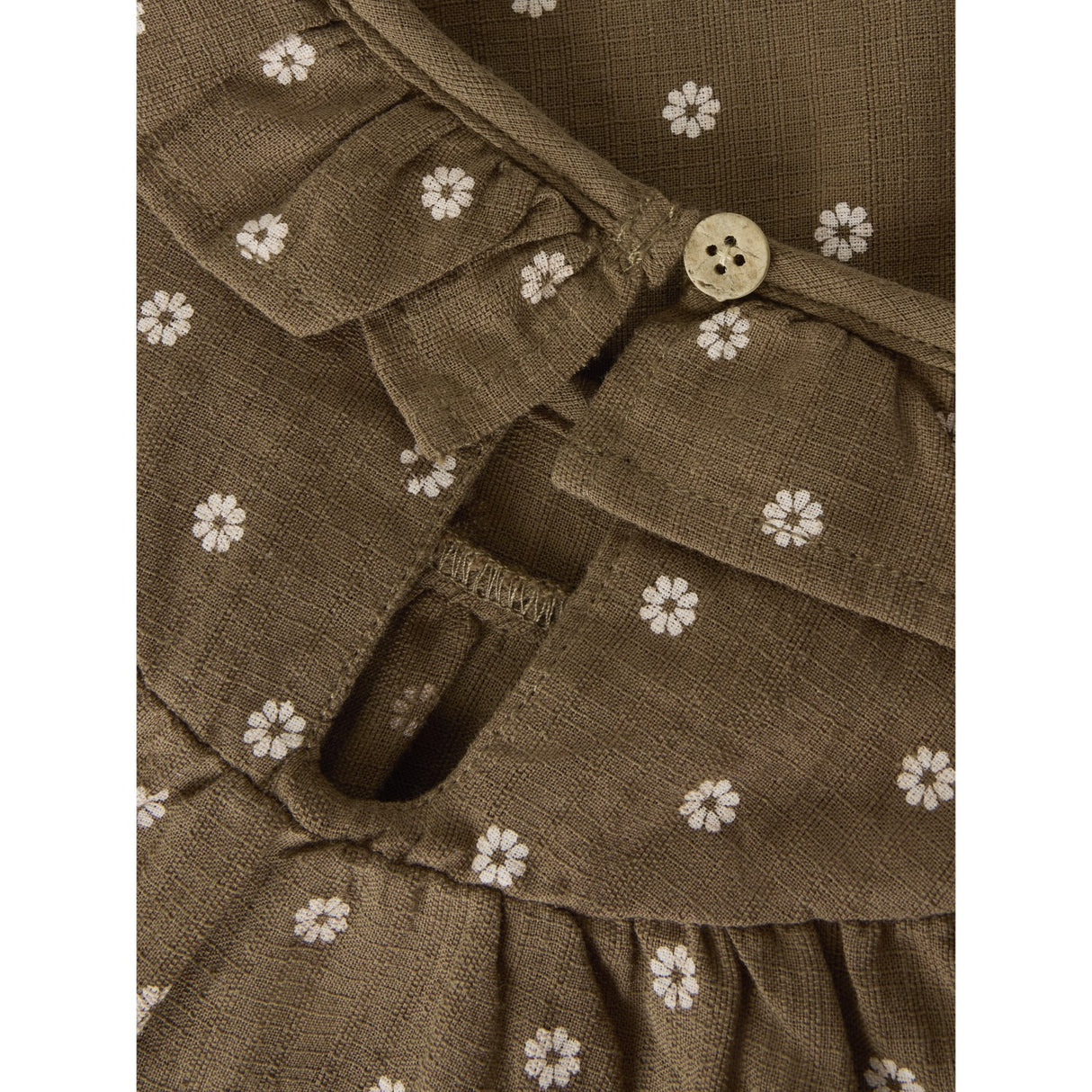 Lil'Atelier Teak Nmfhulla Ls Loose Skjorta Lil