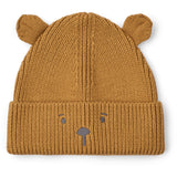 LIEWOOD Golden Caramel Gina Beanie W Björn Embroidery