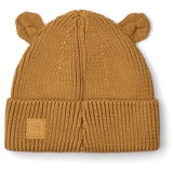 LIEWOOD Golden Caramel Gina Beanie W Björn Embroidery