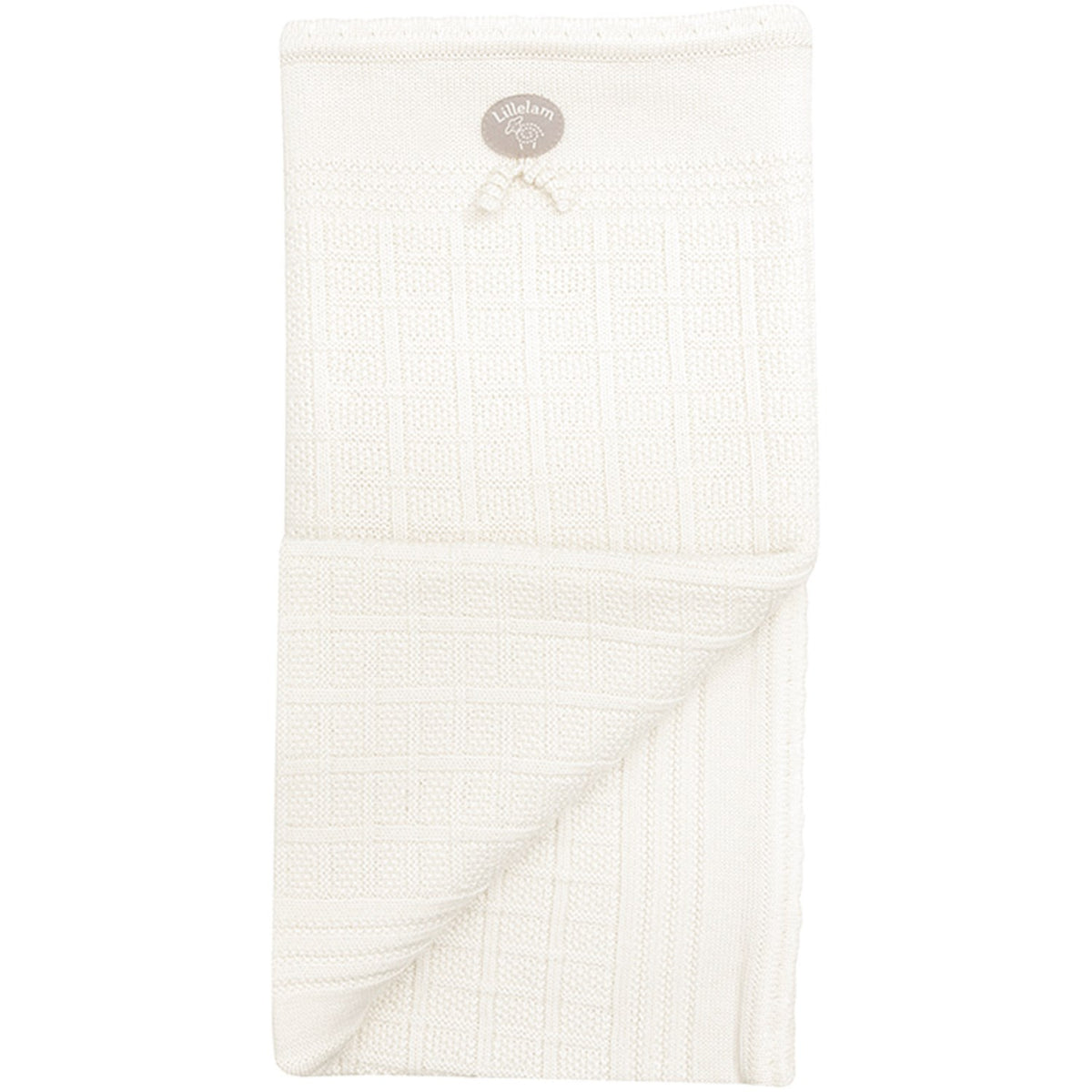 Lillelam Filt Classic Hvid