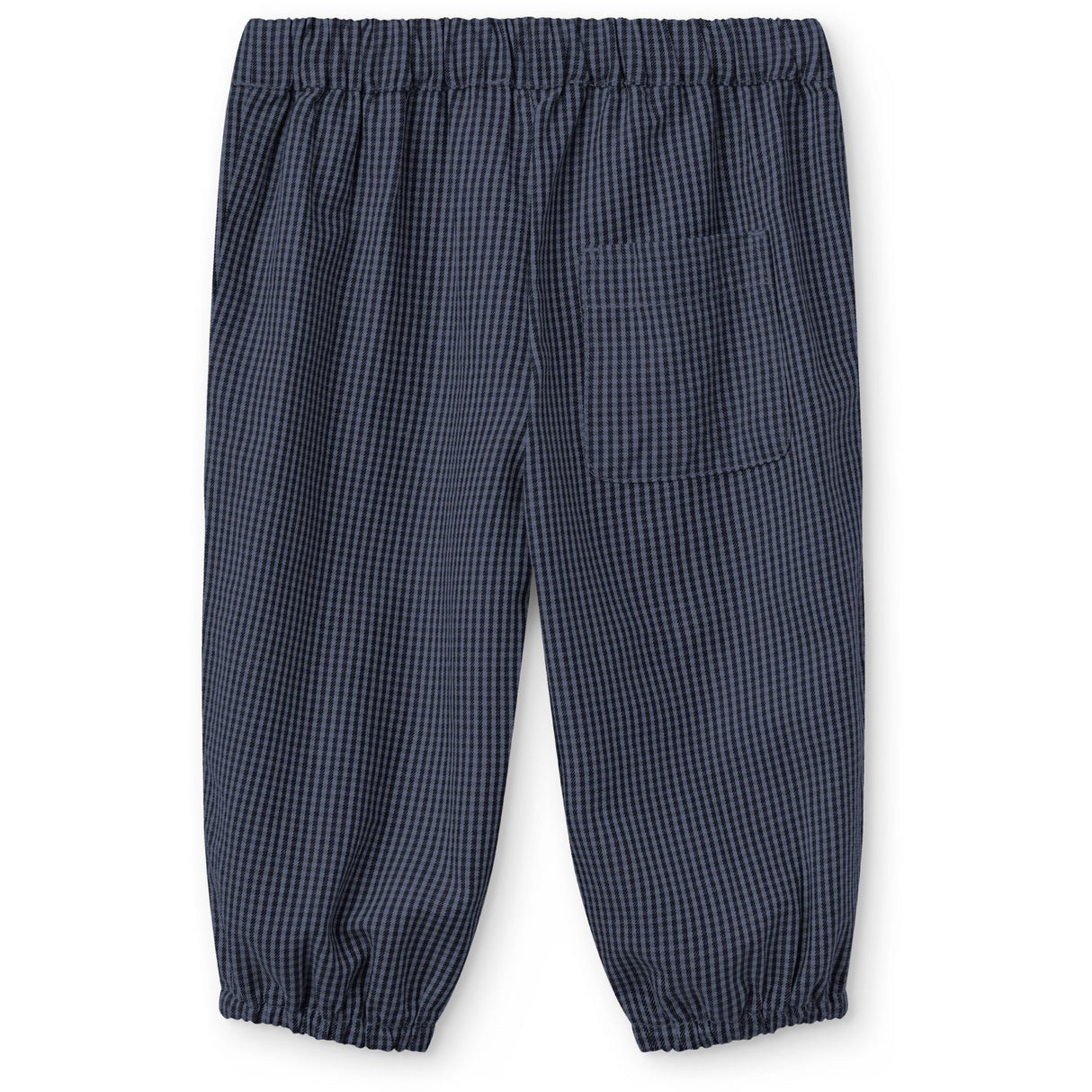 COPENHAGEN COLORS Brown Blue Check Comb. Checkered Baby Sett M/ Blus M/ Krage & Byxor
