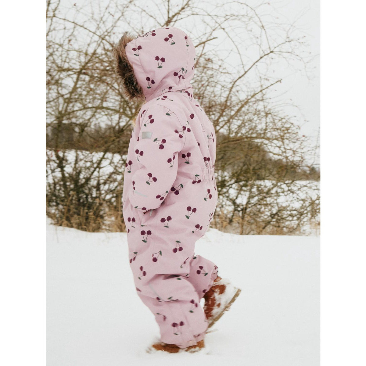 Name It Violet Ice Cherry Nmfsnow10 Dräkt Aop Fo Noos