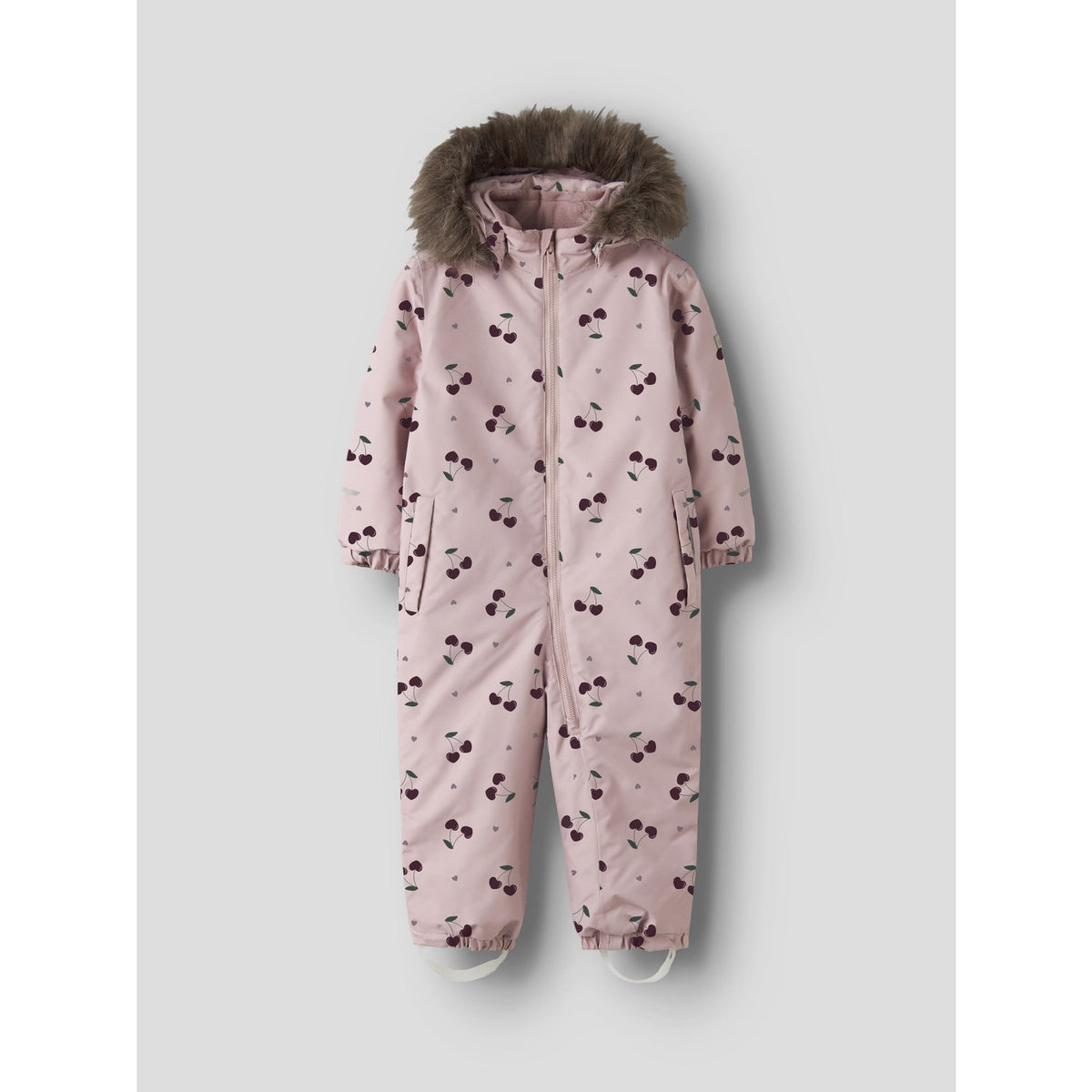 Name It Violet Ice Cherry Nmfsnow10 Dräkt Aop Fo Noos