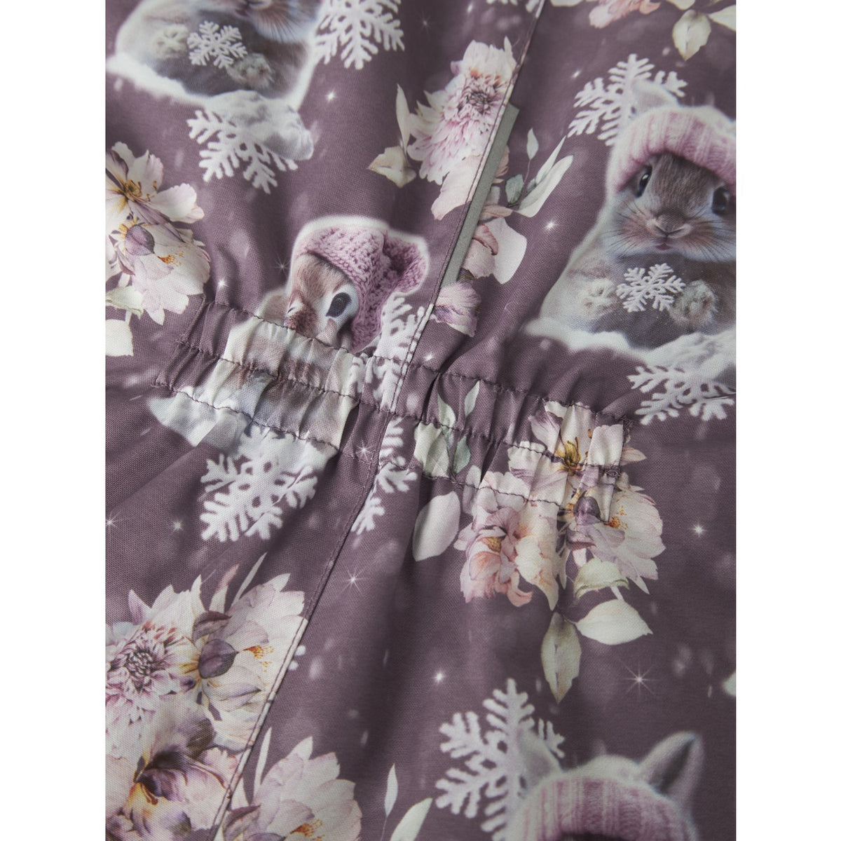 Name It Grape Shake Snow Bunny Nmfsnow10 Dräkt Aop Fo Noos
