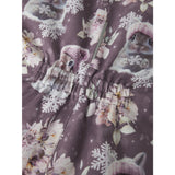 Name It Grape Shake Snow Bunny Nmfsnow10 Dräkt Aop Fo Noos