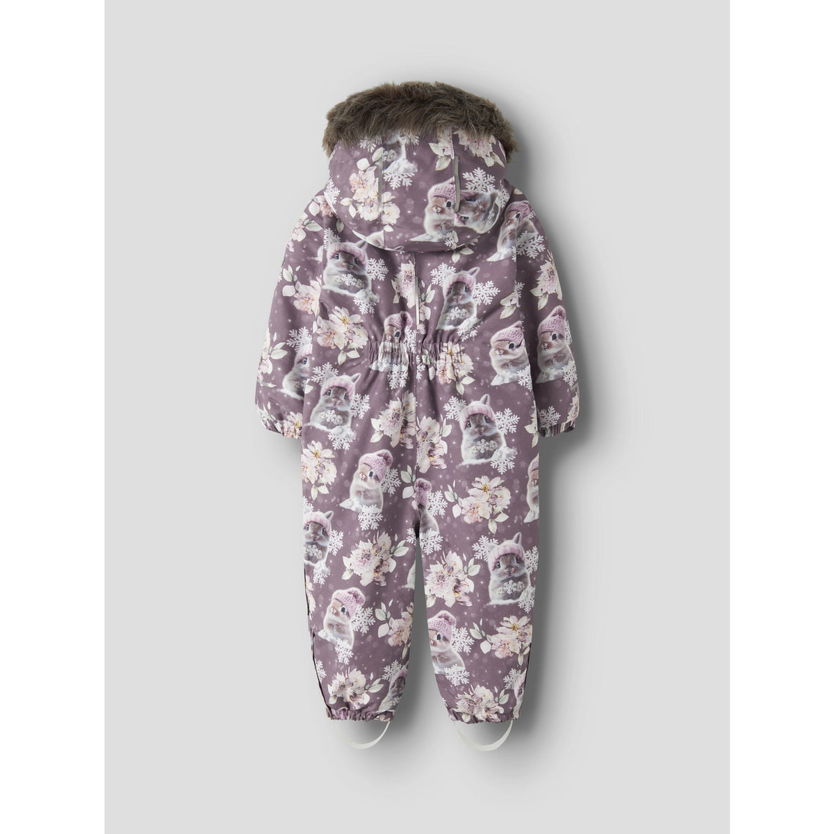 Name It Grape Shake Snow Bunny Nmfsnow10 Dräkt Aop Fo Noos