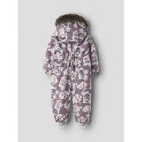 Name It Grape Shake Snow Bunny Nmfsnow10 Dräkt Aop Fo Noos