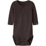 Name It Chocolate Plum Nbmohoney Ls Body