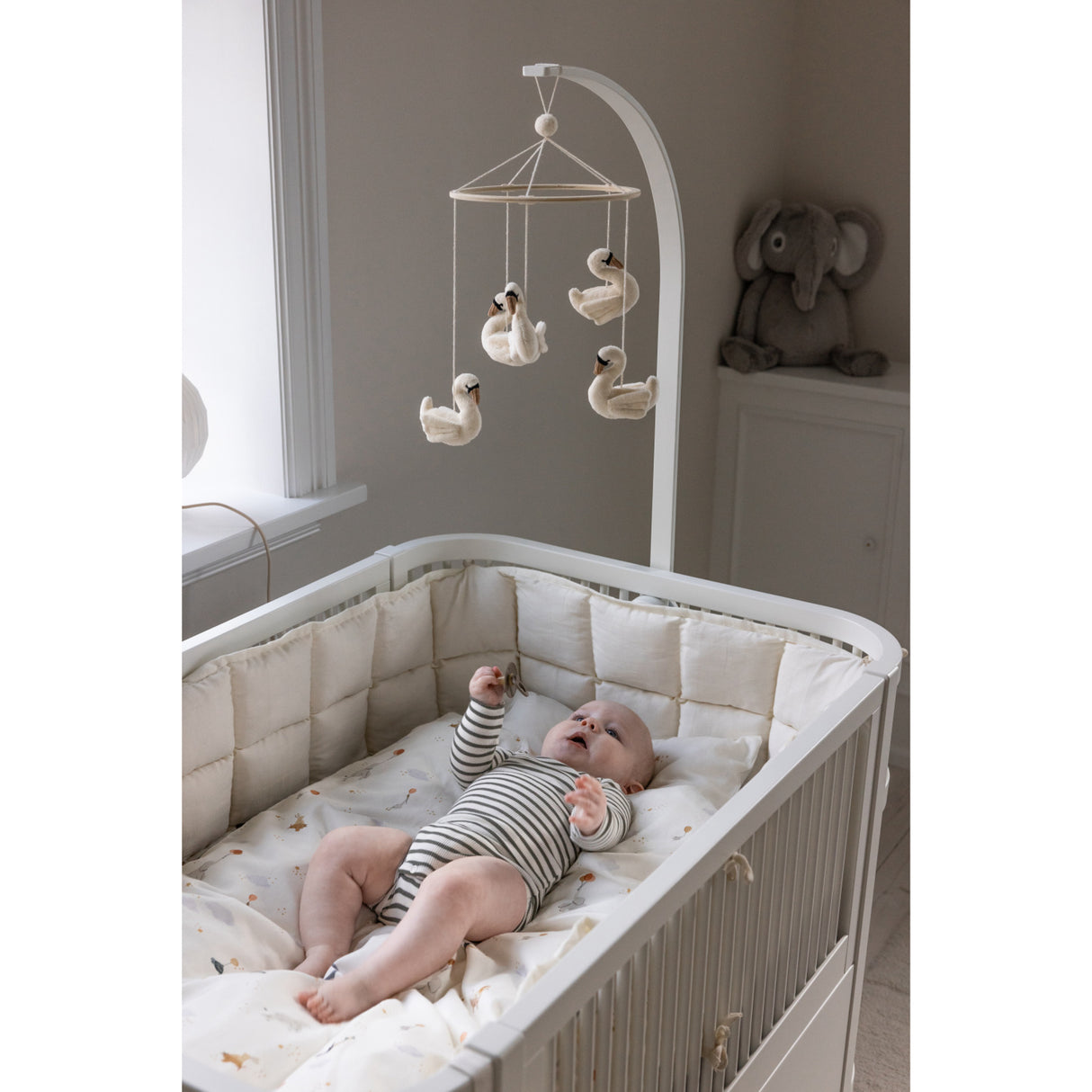 Sebra White Säng Baby & Junior