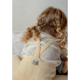 Silly Silas Hippy Footless Strumpbyxar Med Braces Lemon Icing