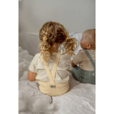 Silly Silas Hippy Footless Strumpbyxar Med Braces Lemon Icing