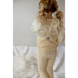 Silly Silas Granny Nallebjörn Footless Strumpbyxar Med Braces Lemon Icing