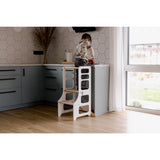 Duck Woodworks White Foldbar EC Tower