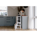 Duck Woodworks White Foldbar EC Tower
