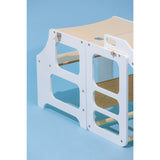 Duck Woodworks White Foldbar EC Kitchen Tower Med Slide Sett