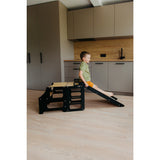 Duck Woodworks Black Foldbar EC Kitchen Tower Med Slide Sett