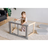 Duck Woodworks Grey Sensory Table Med 2 Boxes Included