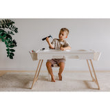 Duck Woodworks White Sensory Table Med 2 Boxes Included