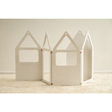 Duck Woodworks White Zig Zag House Plus