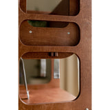 Duck Woodworks Honey Glaze Foldbar Kitchen Tower Stained Med Højt Stol Addon Sett