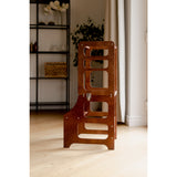 Duck Woodworks Honey Glaze Foldbar Tower Stained