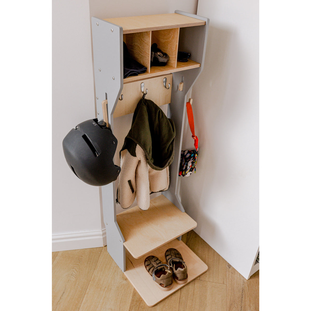 Duck Woodworks Grey Garderobe Outerwear